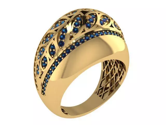 Ready Women Ring STL 3D Models 3D print model_0