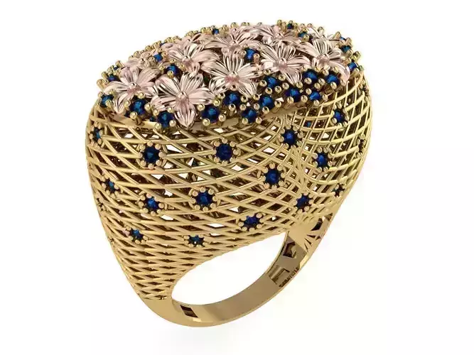 Ready Women Ring STL 3D Models 