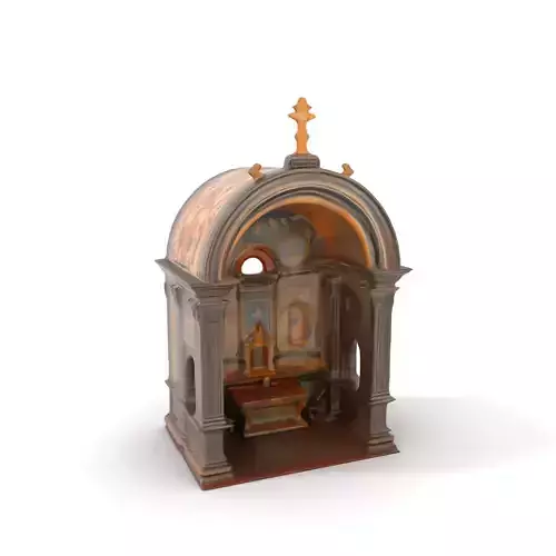 Baroque Chapel Interior model pack