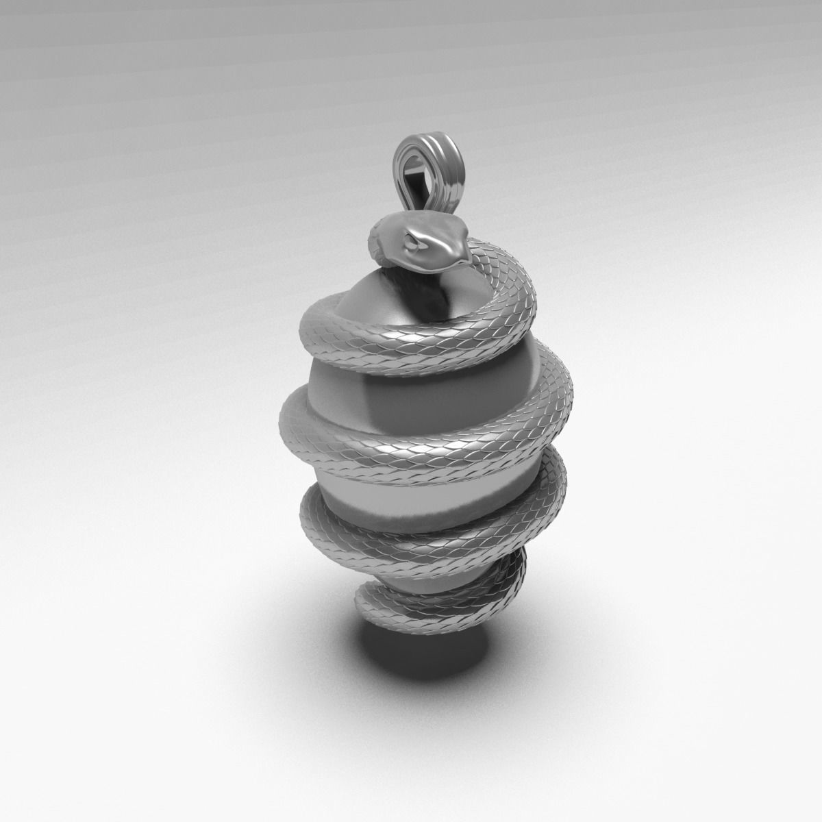 The Serpent and the Egg 3D print model_0