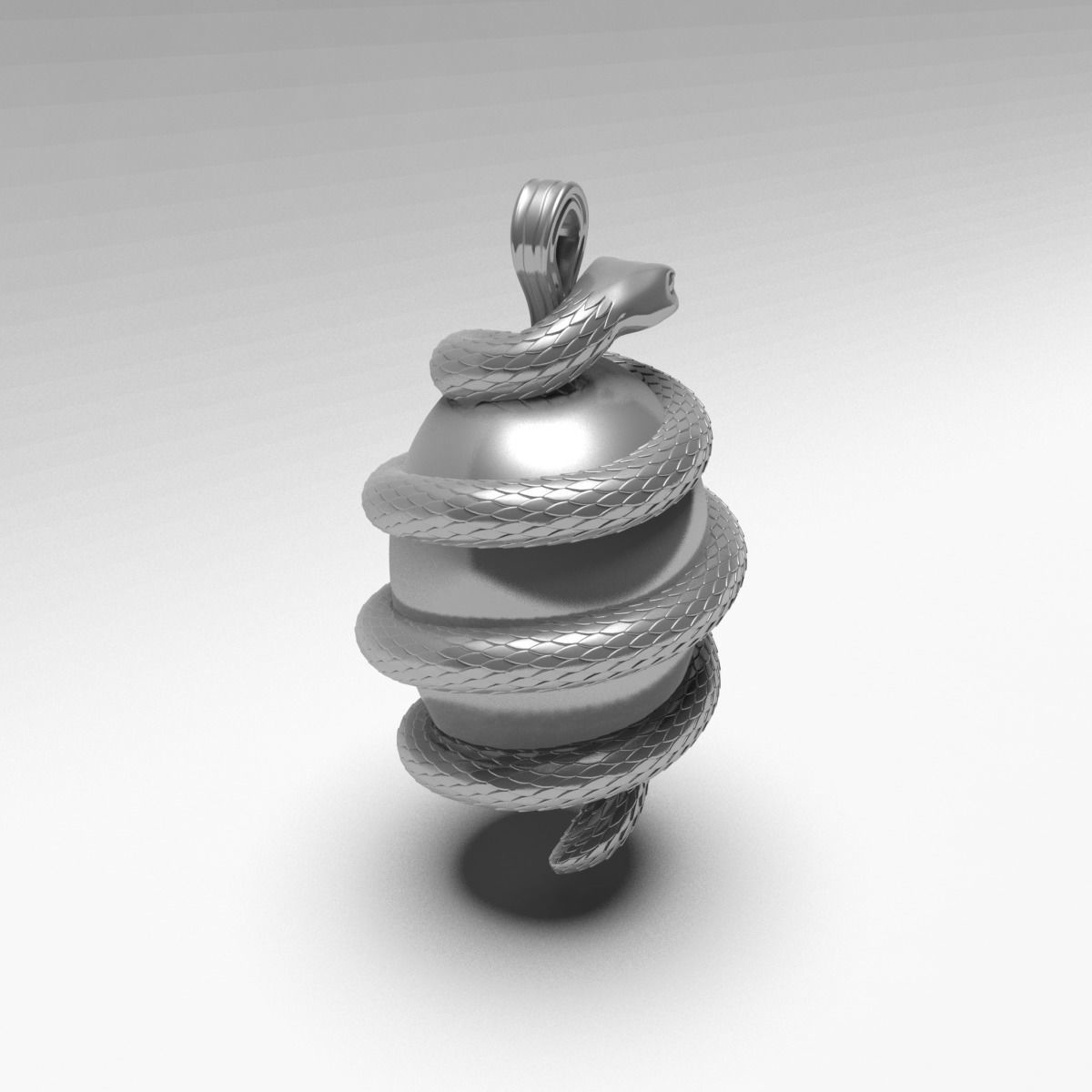 The Serpent and the Egg 3D print model_1