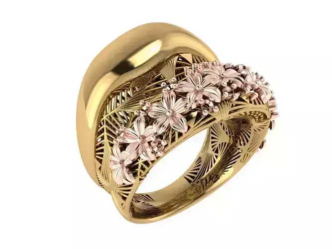 Ready Women Ring STL 3D Models 