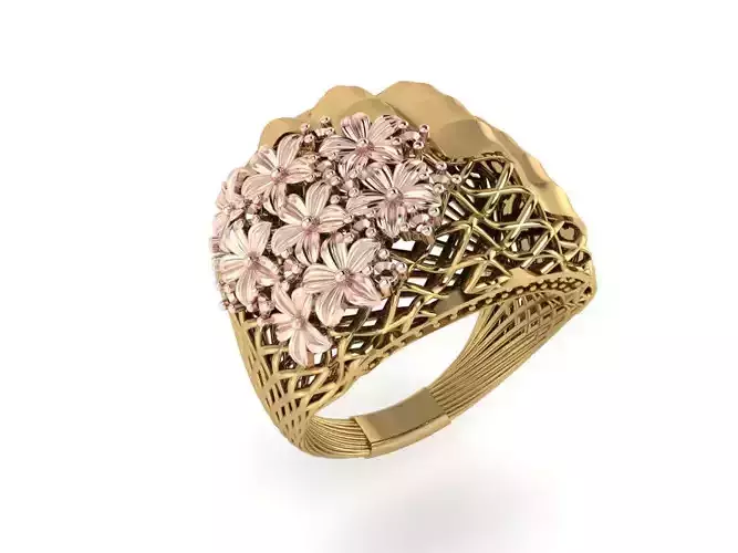 Ready Women Ring STL 3D Models 