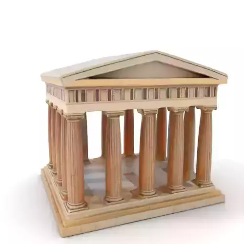 Classical Greek Temple model pack