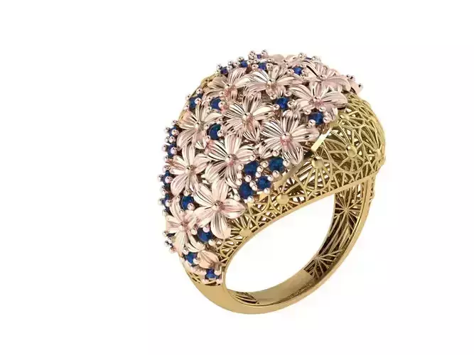 Ready Women Ring STL 3D Models 