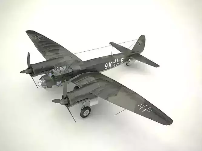 Junkers Ju 88A 3D model