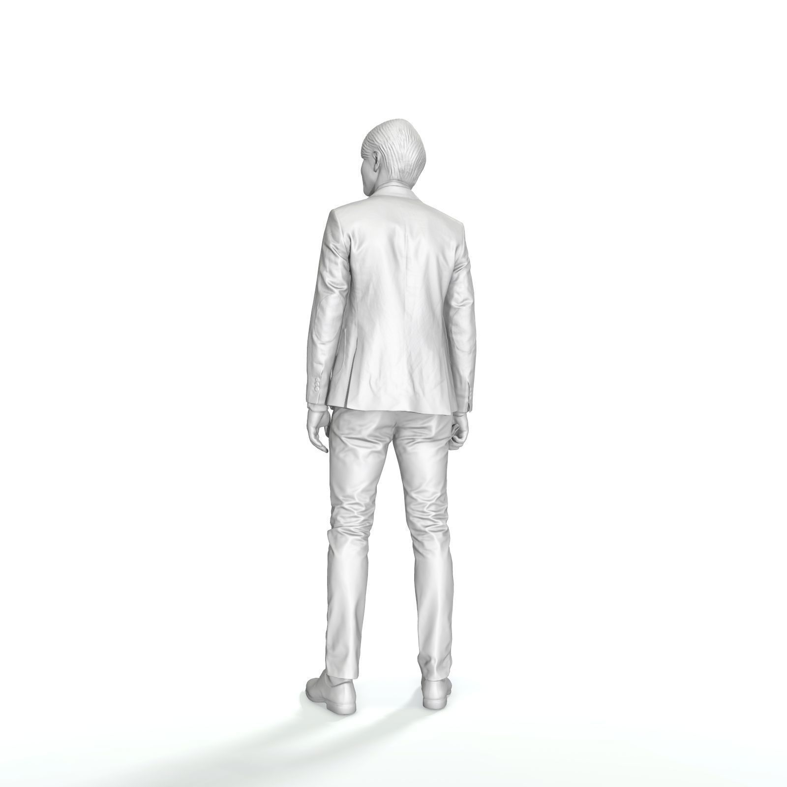 Standing Business Man - CMan0323-HD2O01P01S Low-poly 3D model_12
