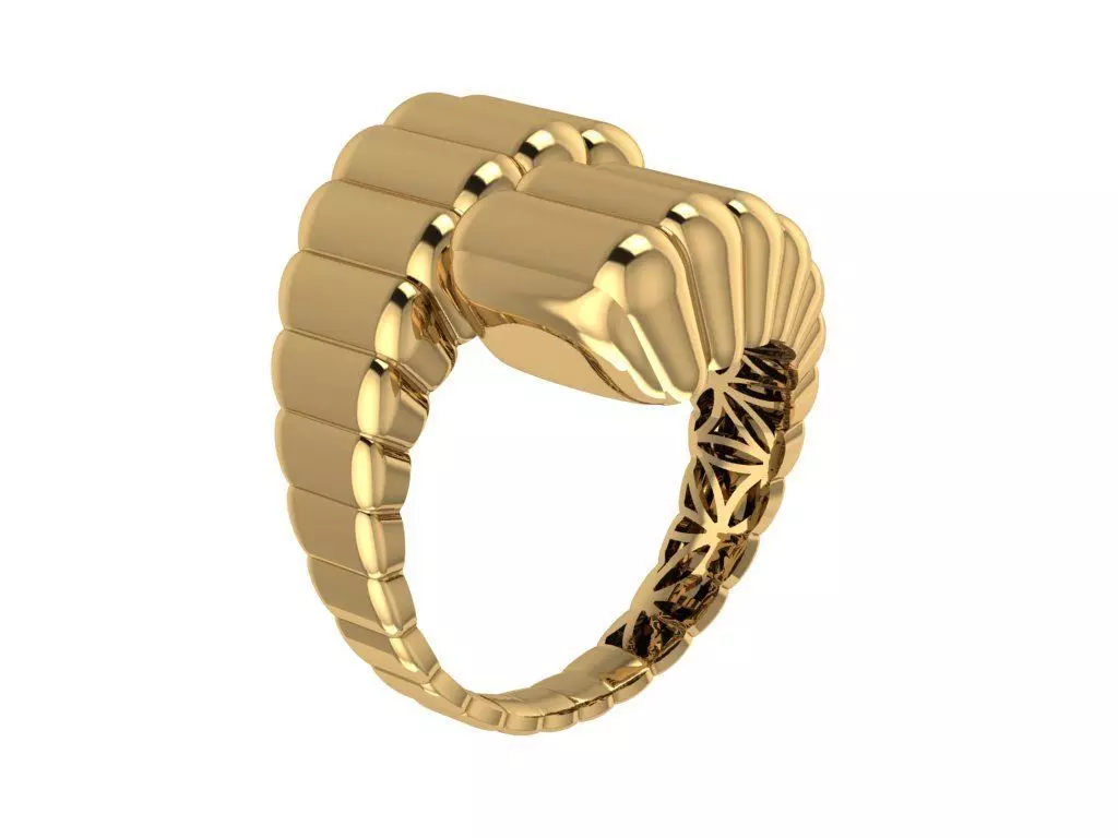 Ready Women Ring STL 3D Models 3D print model_0