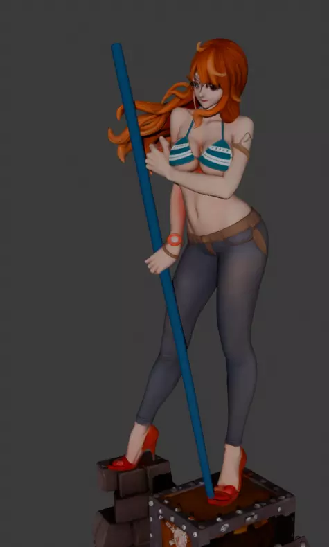 Nami - One Piece 3D print model_2