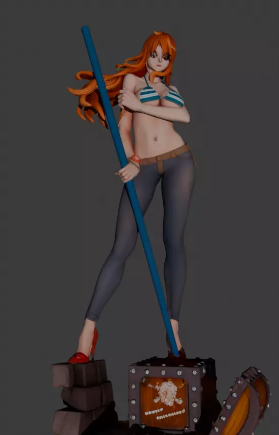 Nami - One Piece 3D print model_6
