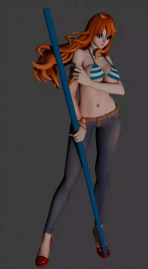Nami - One Piece 3D print model_8