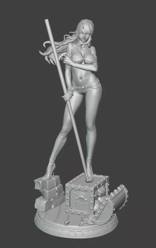 Nami - One Piece 3D print model_1