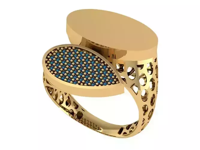 Ready Women Ring STL 3D Models 