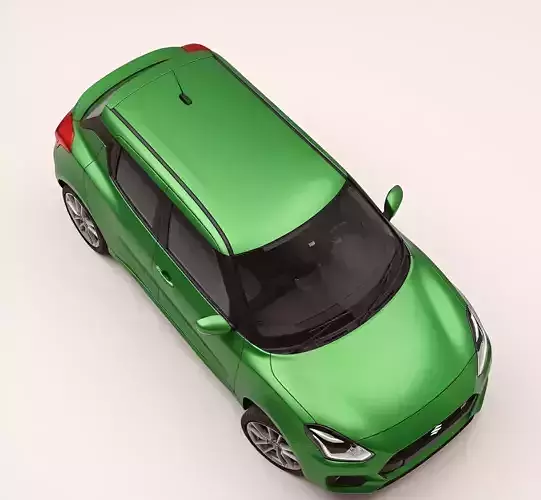 Suzuki Swift Sport Low-poly 3D model 3