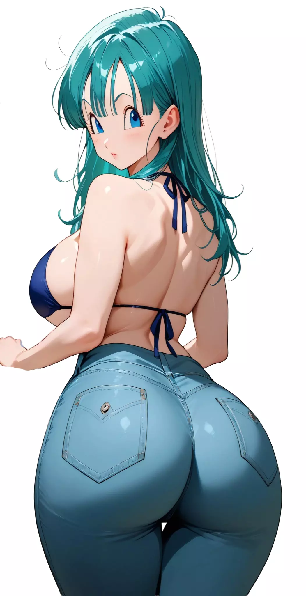 Stylish Blue Look 3D print model_0