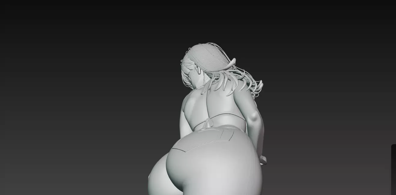 Stylish Blue Look 3D print model_6