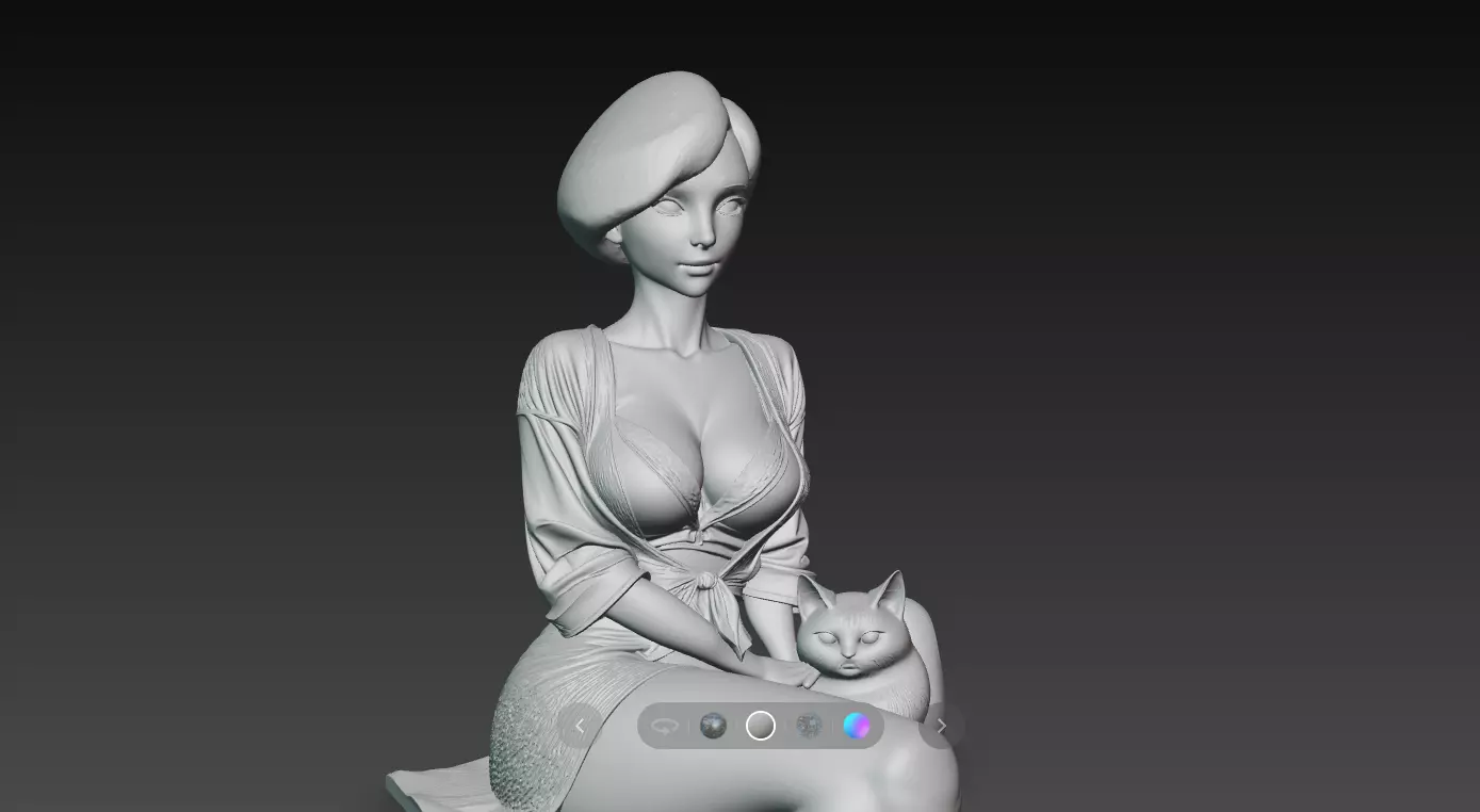 Elegant Morning Companion 3D print model_6