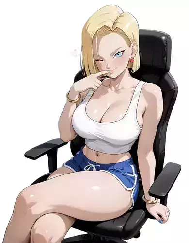 Casual Android 18 Gamer Comfort 3D print model