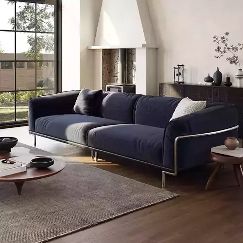 Industrial Living Interior scene