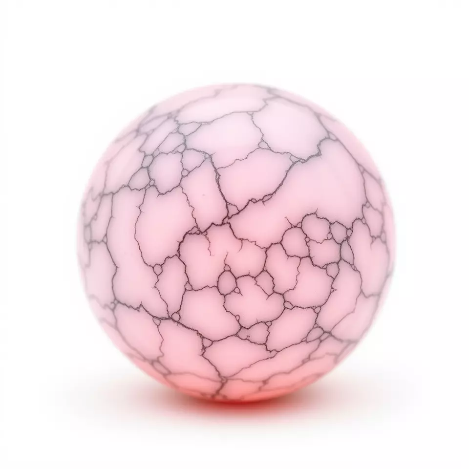 Marble Pink Veined HQ PBR Textures Set Texture_1