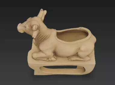 Sacred Serenity Cow Pen Holder Design 3D print model_15