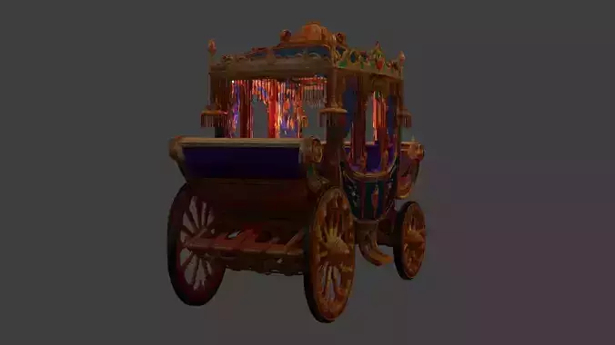 Chinese ancient  carriage  