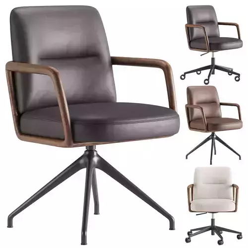 Cuna Low Back Office Chair by Porada