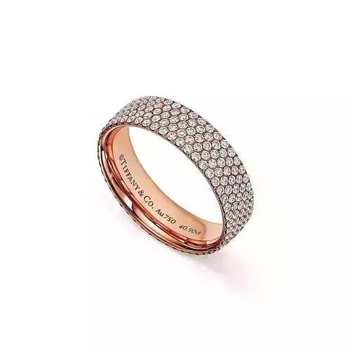 Multiple line Eternity Ring