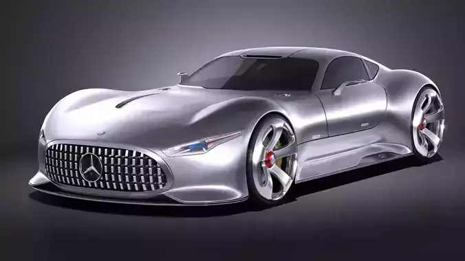 Mercedes Vision Gran Turismo Concept 3D model