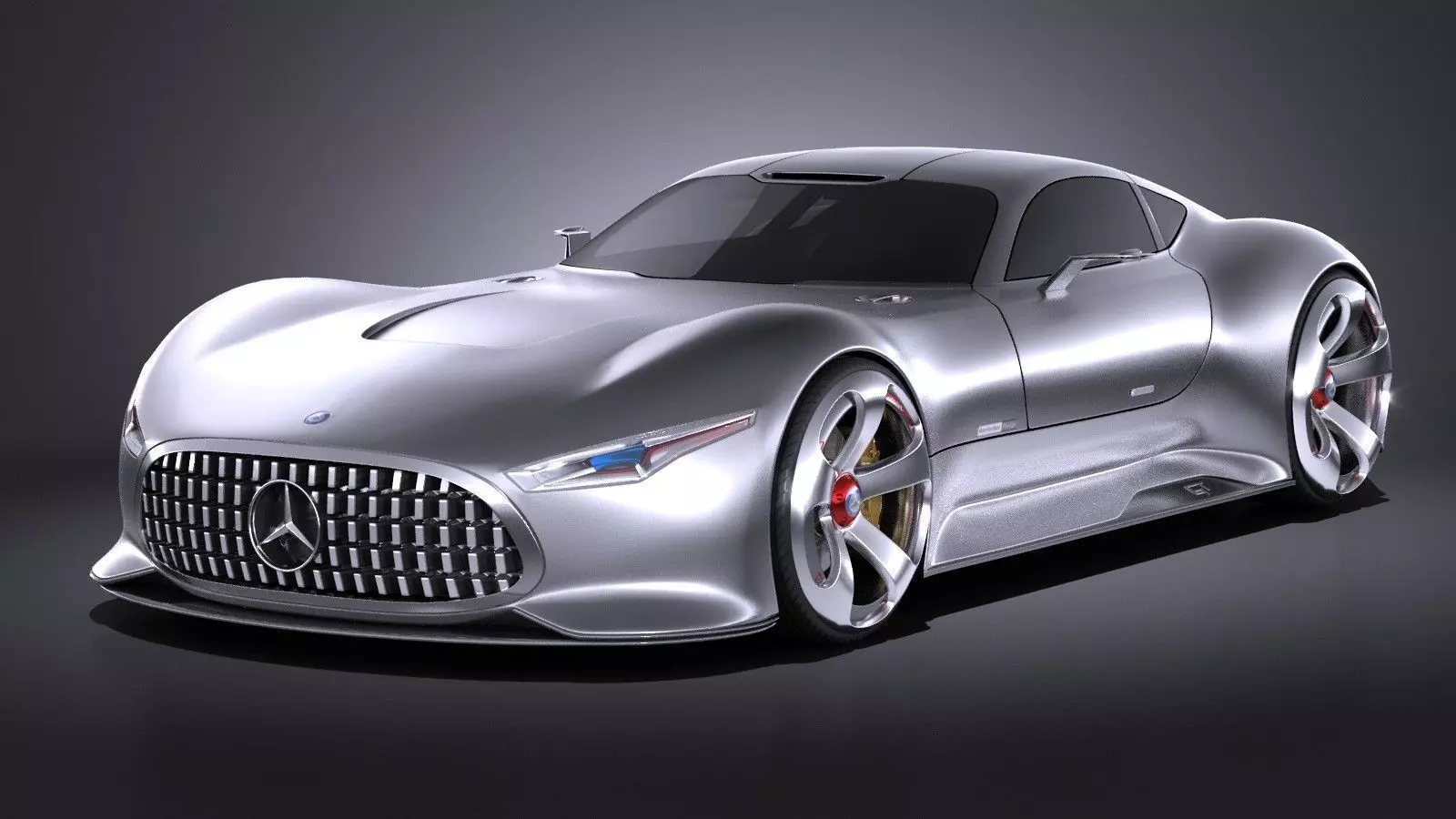 Mercedes Vision Gran Turismo Concept 3D model_0