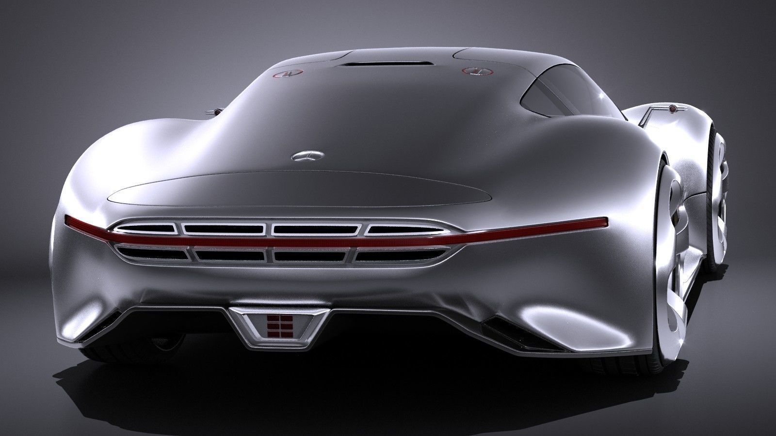 Mercedes Vision Gran Turismo Concept 3D model_4