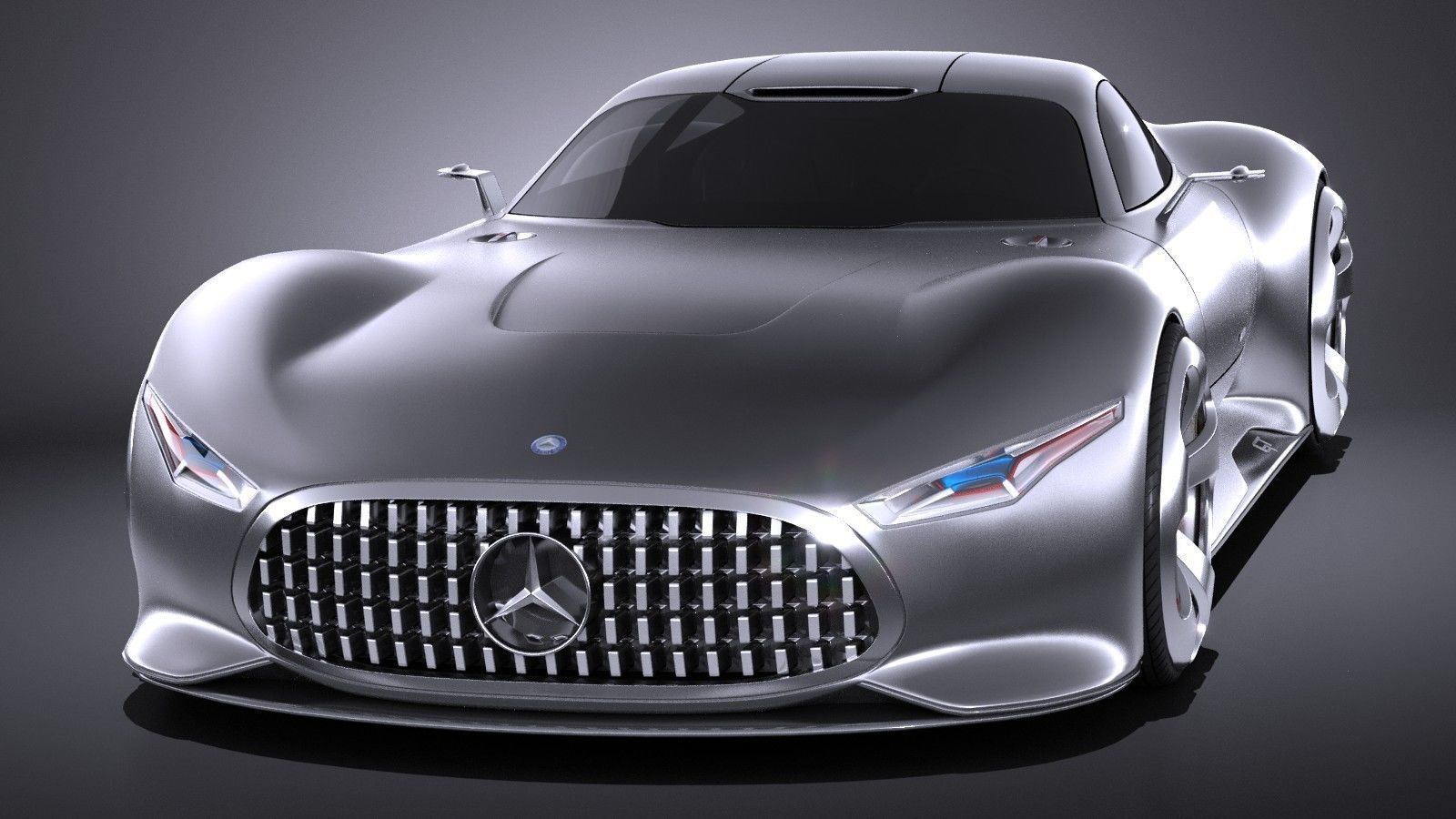Mercedes Vision Gran Turismo Concept 3D model_2