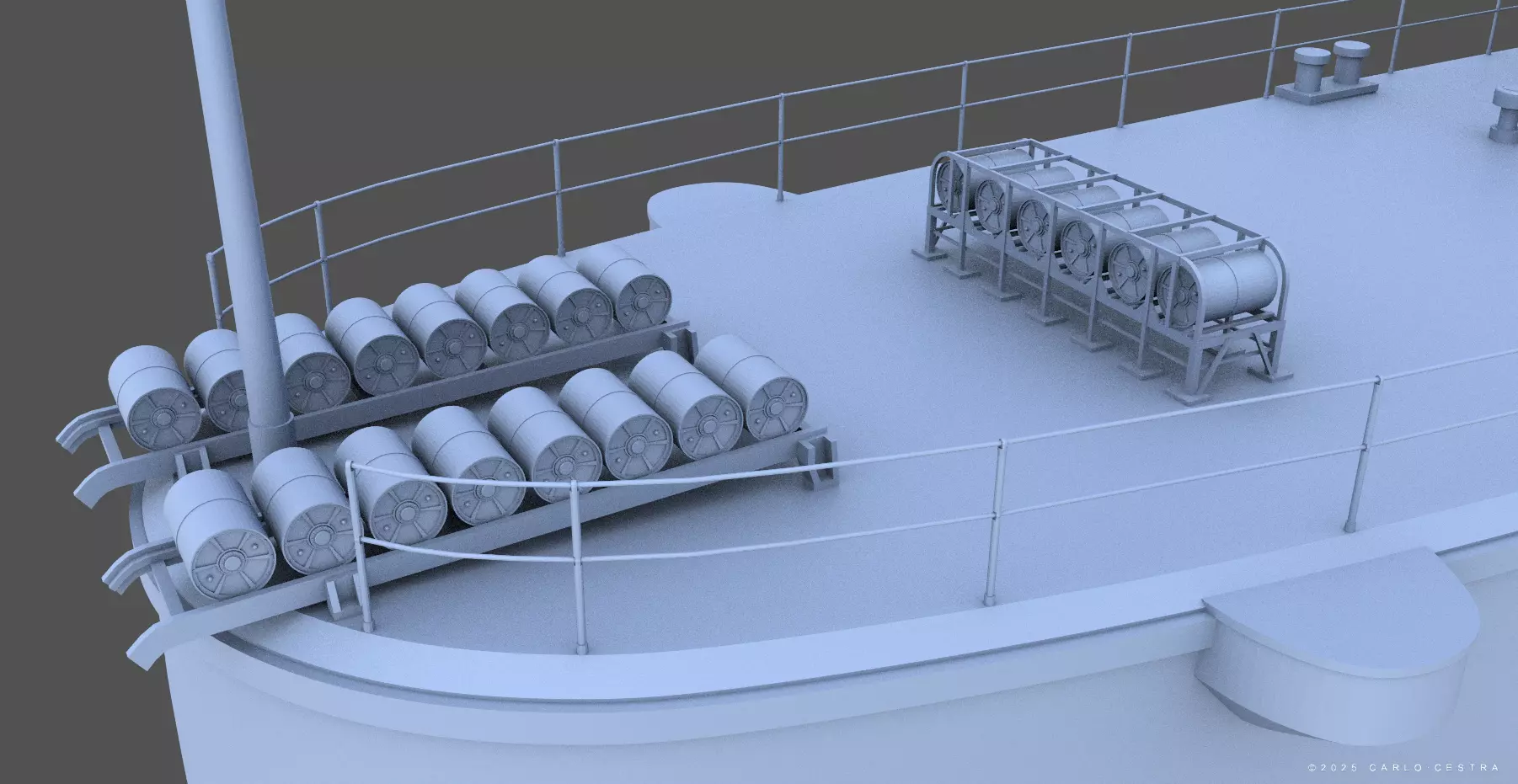 IJN FUBUKI - Personal license - 1-100 scale 3D print model_14