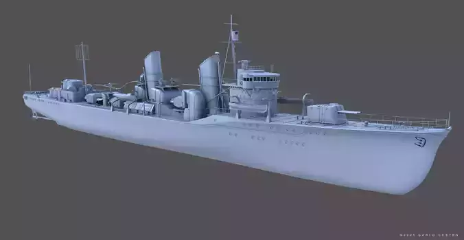 IJN FUBUKI - Personal license - 1-100 scale