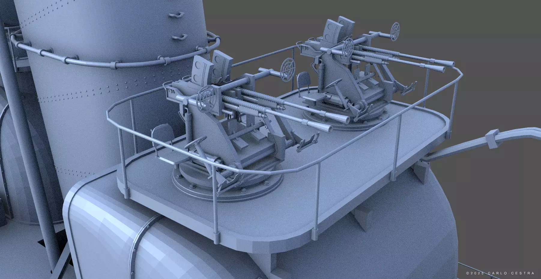 IJN FUBUKI - Personal license - 1-100 scale 3D print model_9