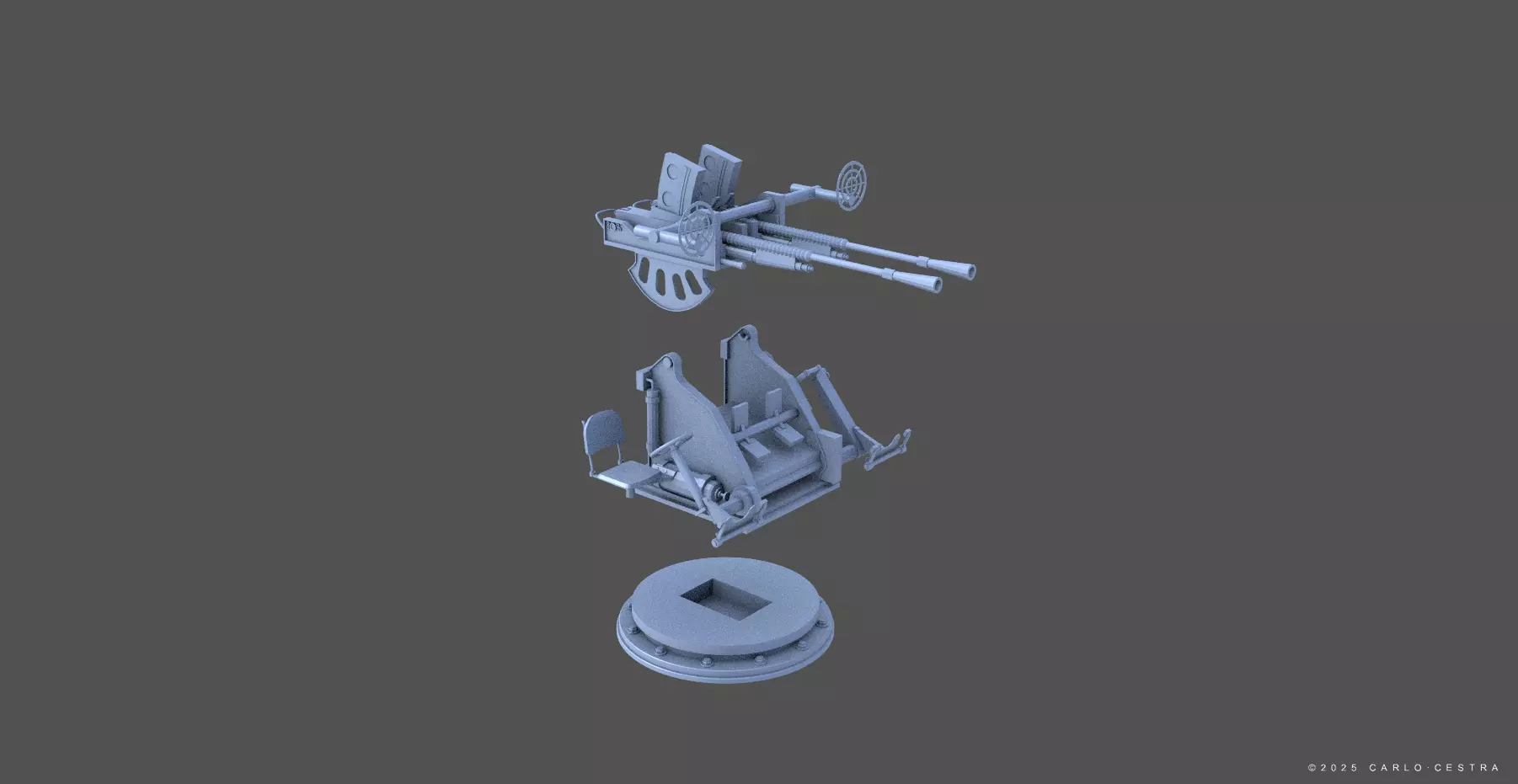 IJN FUBUKI - Personal license - 1-100 scale 3D print model_22