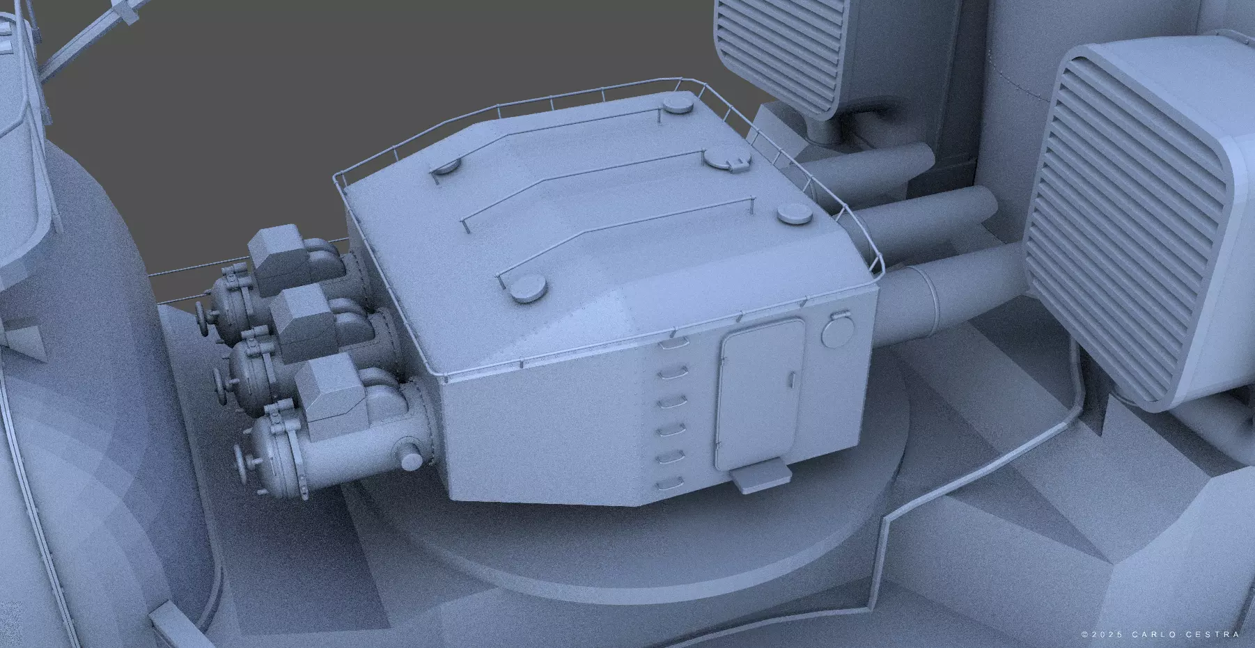 IJN FUBUKI - Personal license - 1-100 scale 3D print model_8