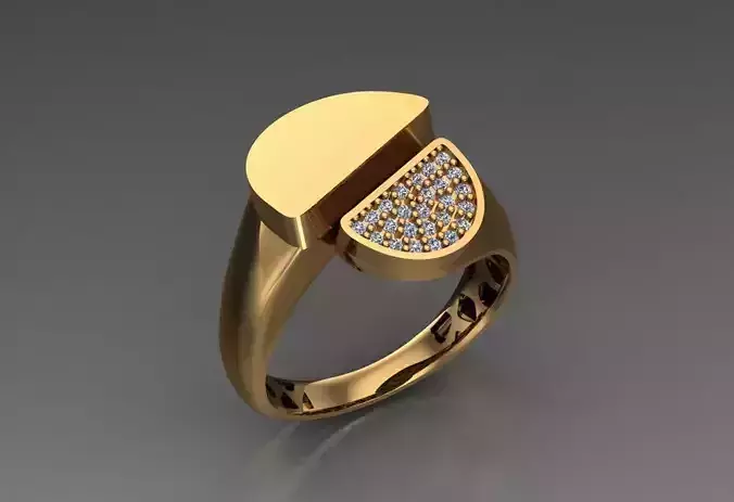 Ready Women Ring STL 3D Models 