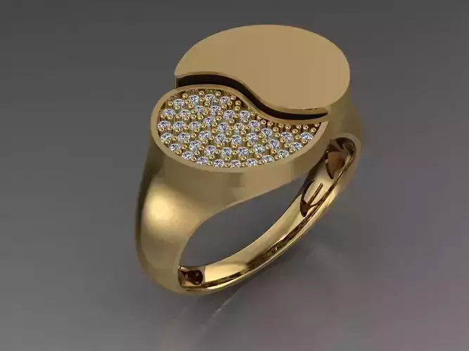 Ready Women Ring STL 3D Models 