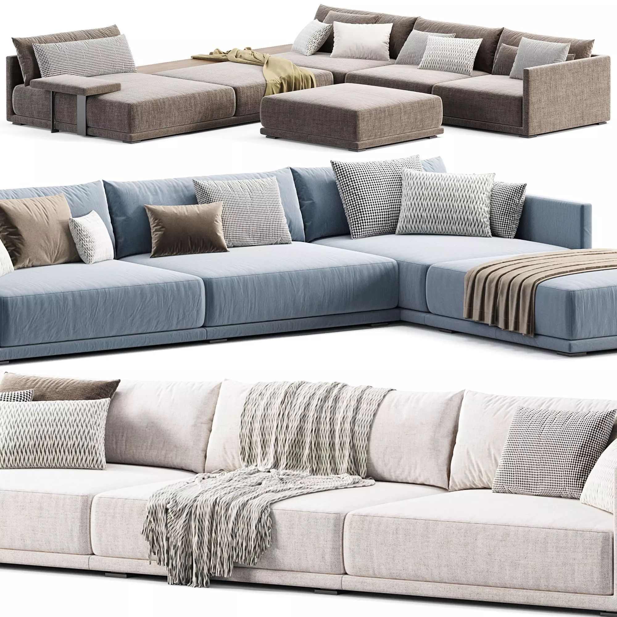 Poliform Bristol Sofa 1 3D model_1