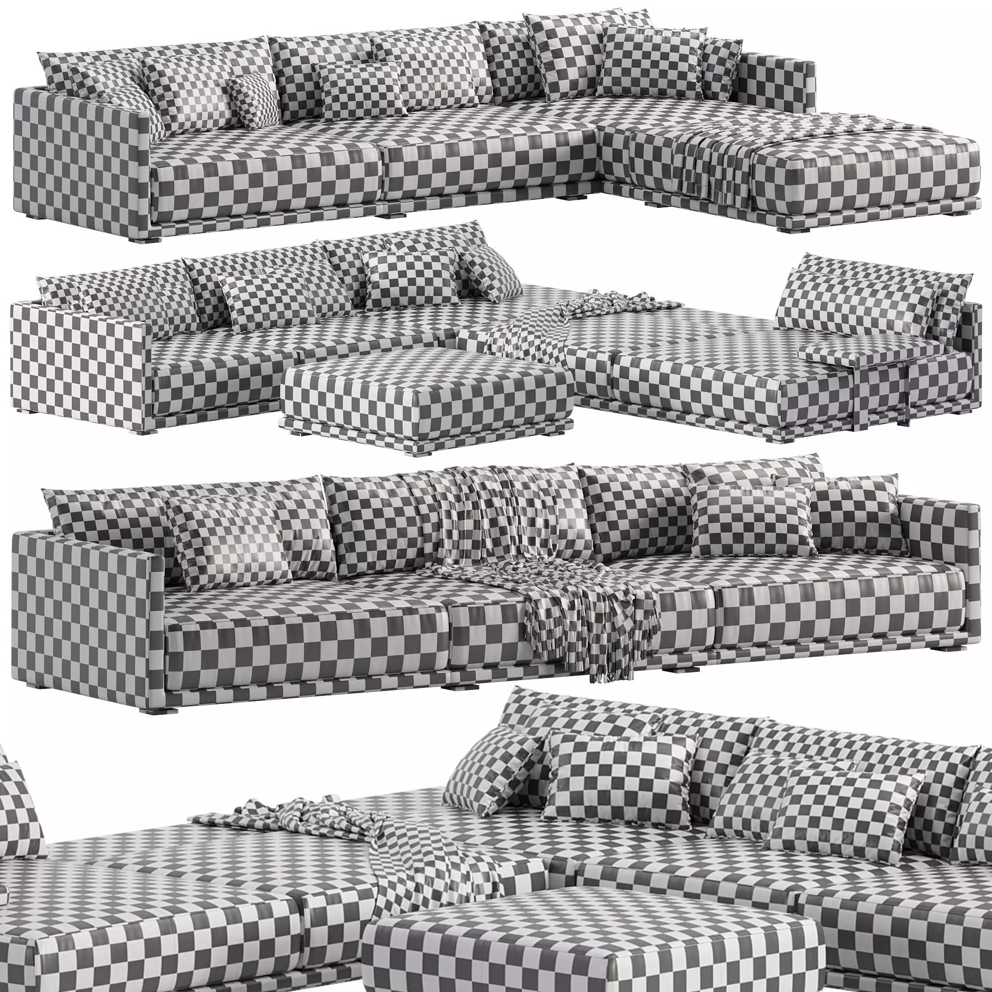 Poliform Bristol Sofa 1 3D model_5