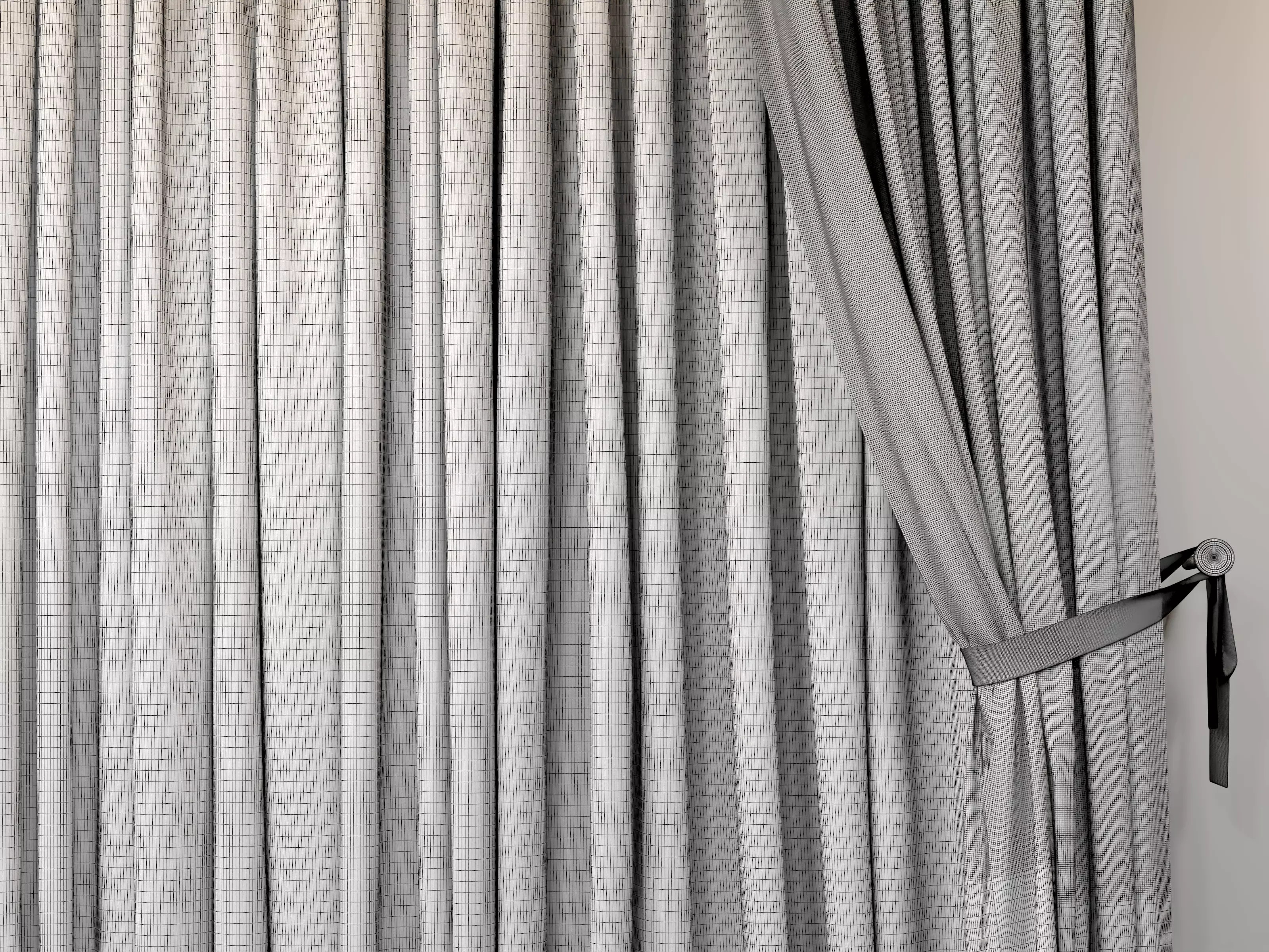 curtain 3D model_5