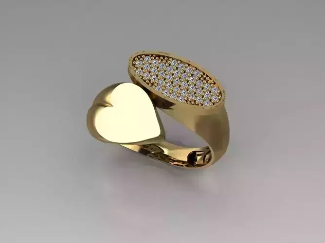 Ready Women Ring STL 3D Models 