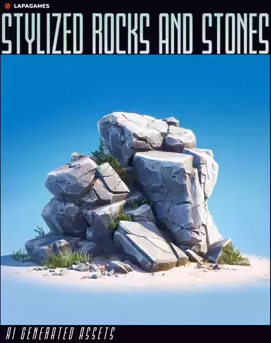 Stylized Rocks and Stones