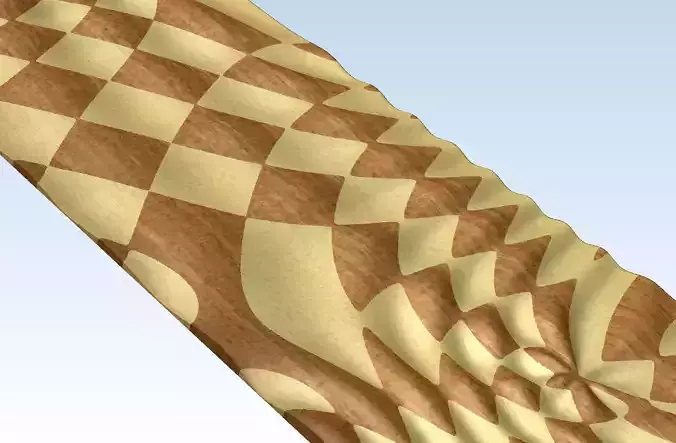 Relief panel for Artcam Voratinkliai