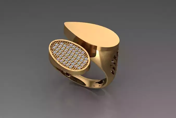 Ready Women Ring STL 3D Models 