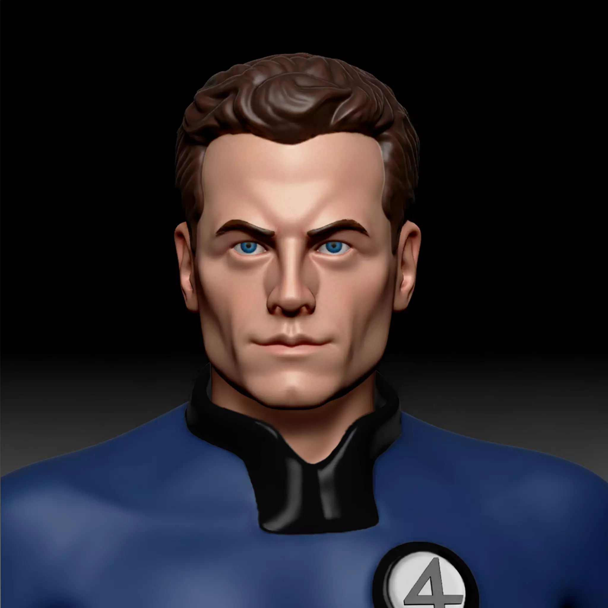 Mr Fantastic Loan Gruffudd as Reed Richards 3D print model_0