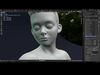 Stylized Boy Body Base Mesh IK FK Face Rig Game Animation Ready Low-poly 3D model_3