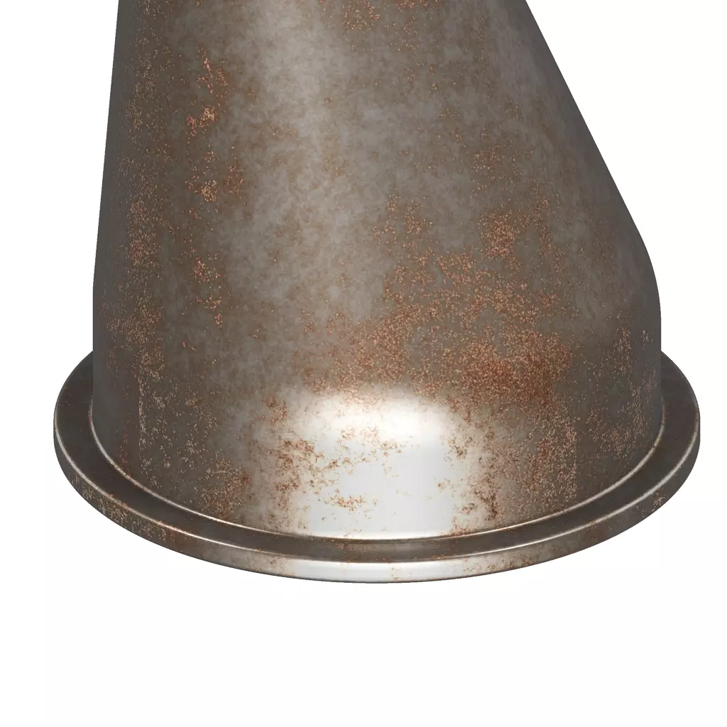 Rusty Eccentric Reducer 3D model_4