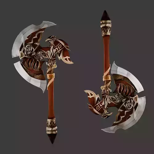 Sunforged Halberd